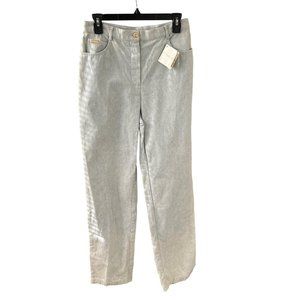 St. John Sport Vintage Deadstock NWT Chambray Jeans Size 8